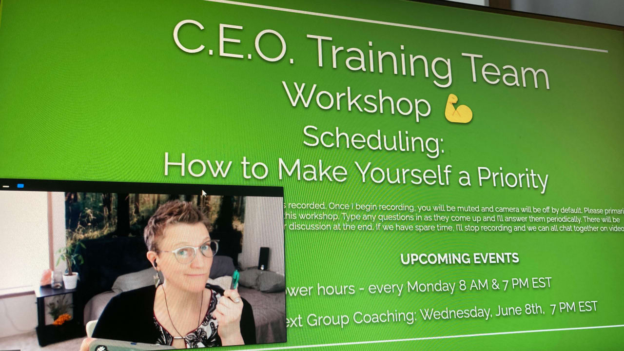 Making Yourself a Priority