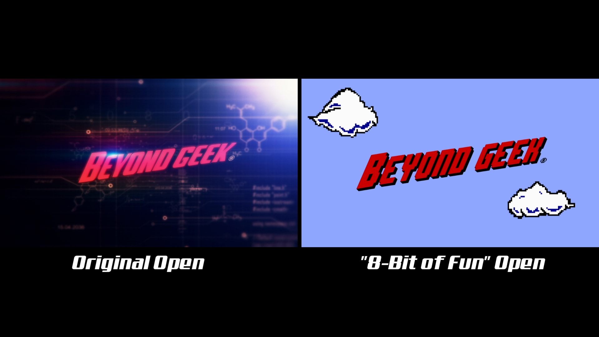 8-Bit Open Side-by-Side