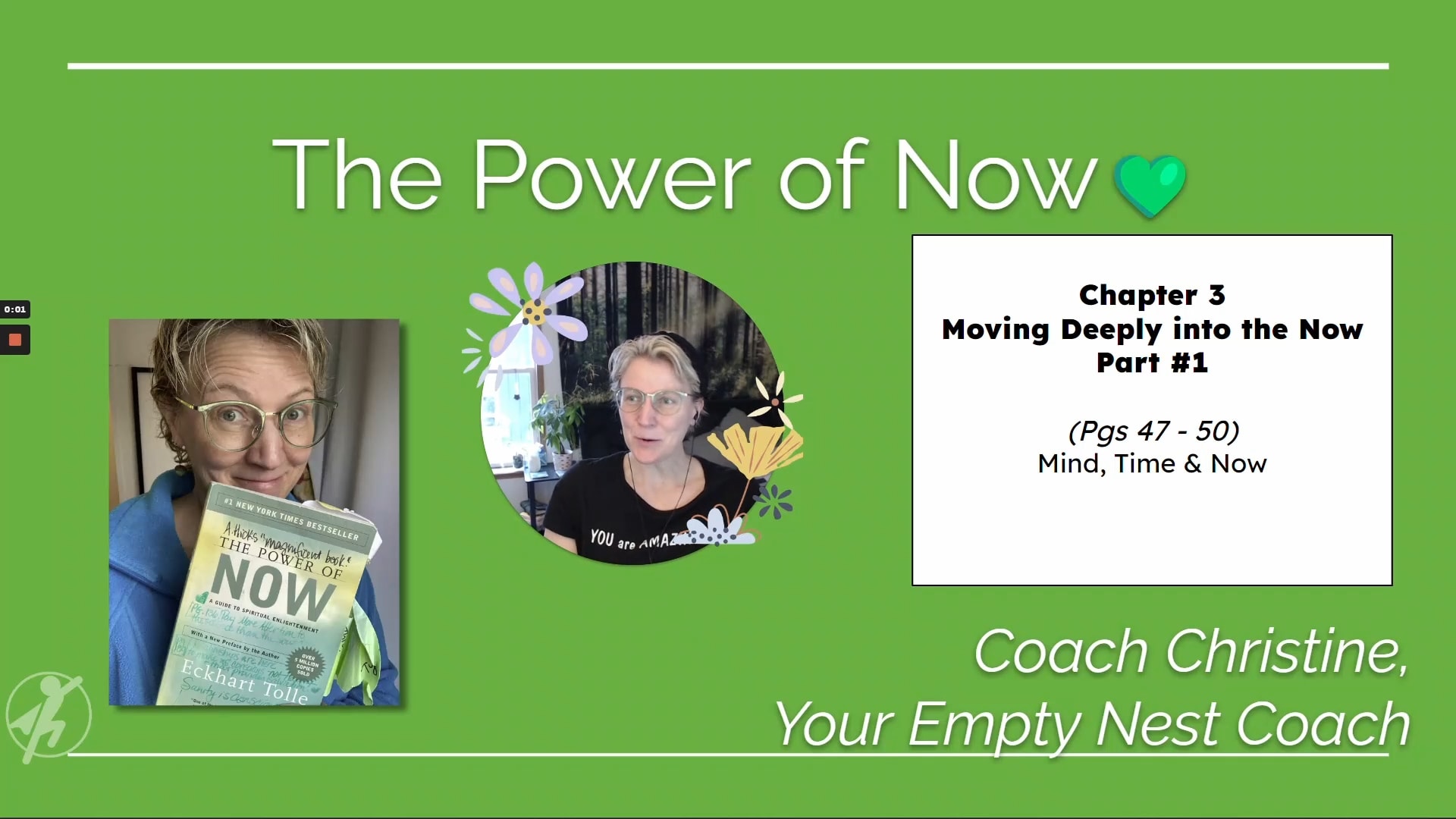 📖 The Power of Now #9: Chapter 3, Section 1 - Life is Now (pgs 47-50)