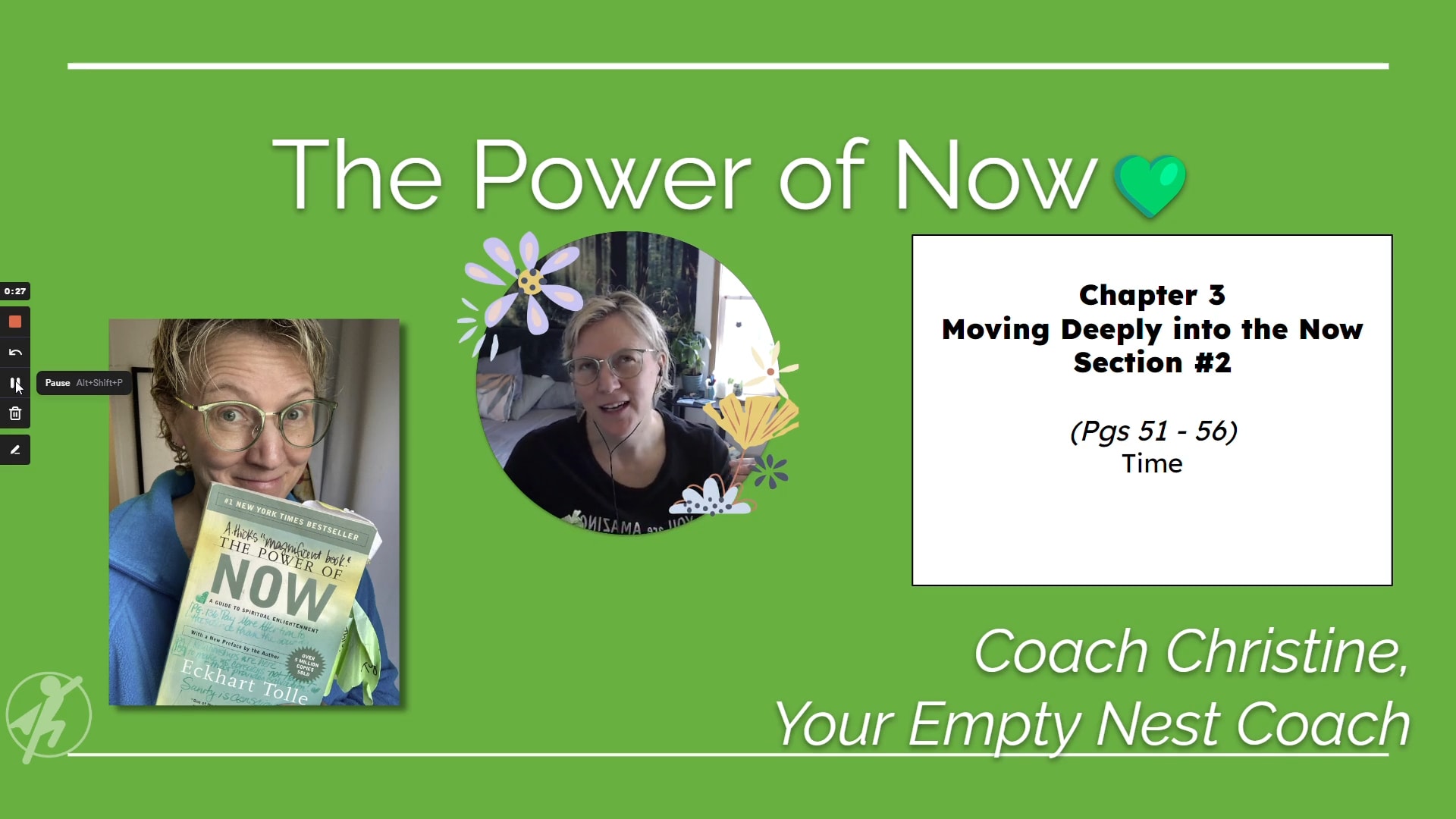 📖 The Power of Now #10: Chapter 3, Section 2 - Time (pgs 51 - mid 56)