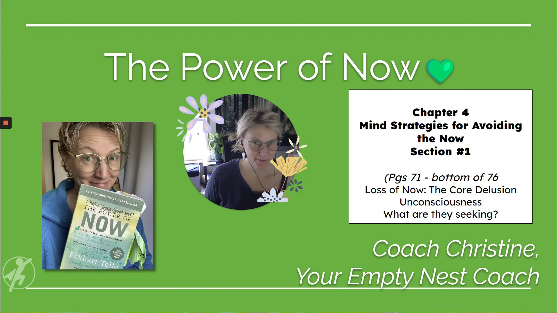 📖 The Power of Now #15: Chapter 4, Section 1  - Avoiding the Now: Unconsciousness (pgs 71  - mid 76)