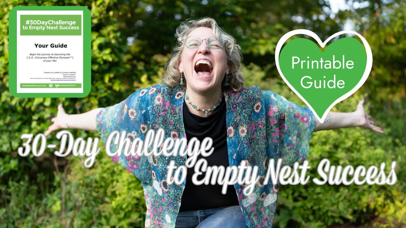 Printable Guide 🎁: 30-Day Challenge to Empty Nest Success
