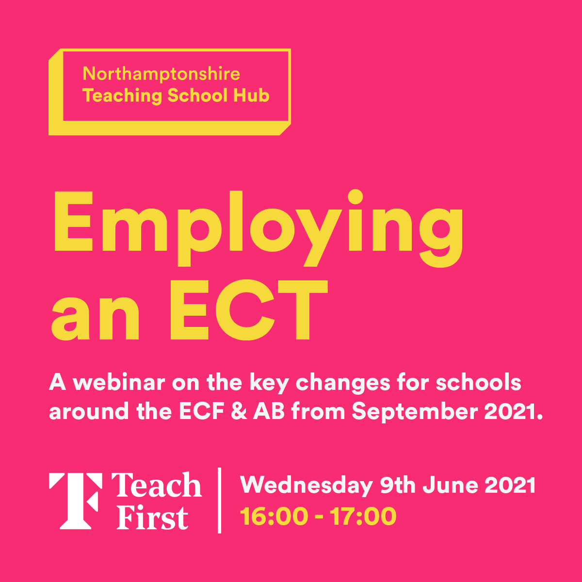 Webinar: Employing an ECT (NQT)