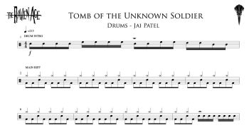 Tomb of the Unknown Soldier - Drum Transcription