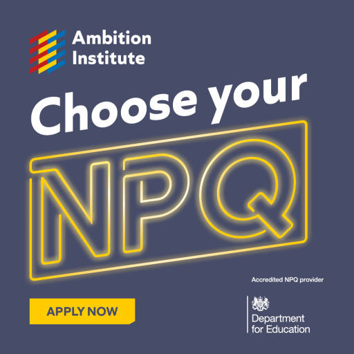 Register for your fully funded NPQ