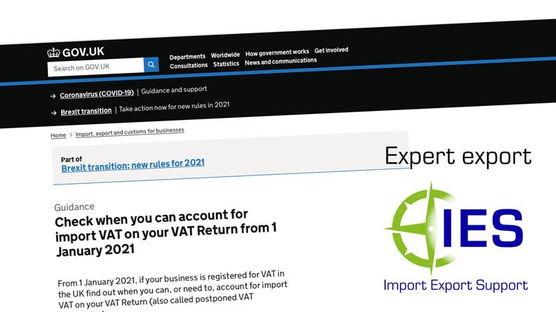 Import Export Support
