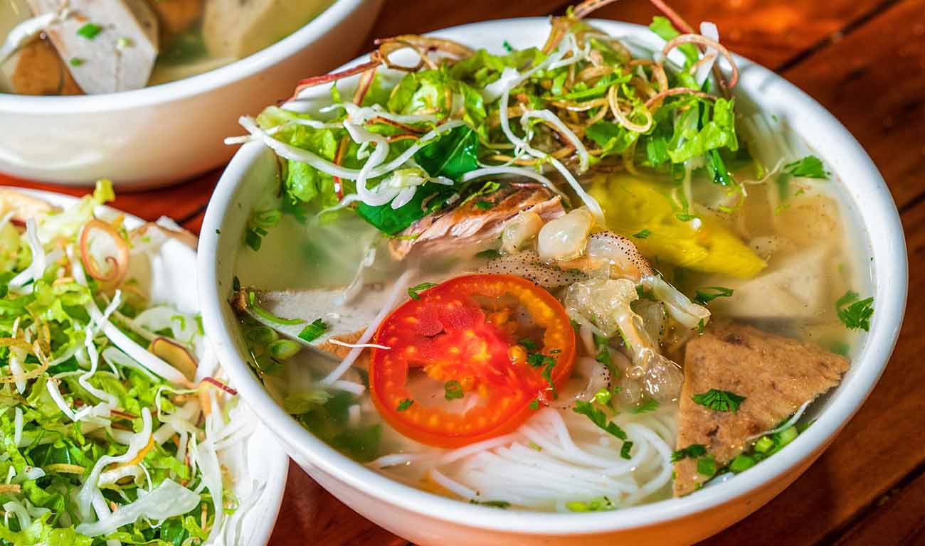 Bún sứa Phan Rang đặc sản biển