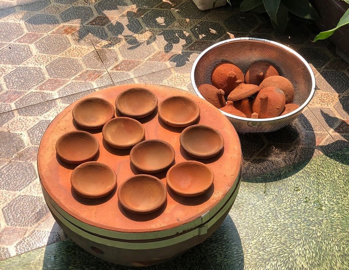 Hình ảnh khuôn bánh căn khi còn mới