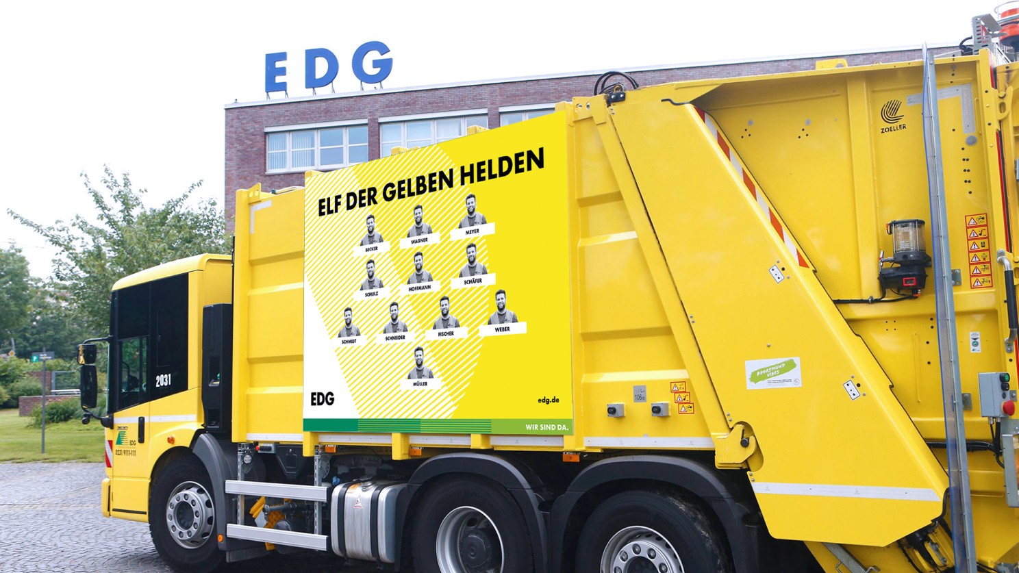 EDG-Fahrzeuge während der EM-Kampagne 2024