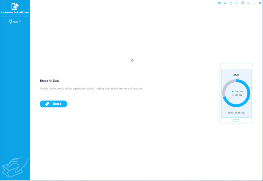 instal Coolmuster Android Eraser 2.2.6