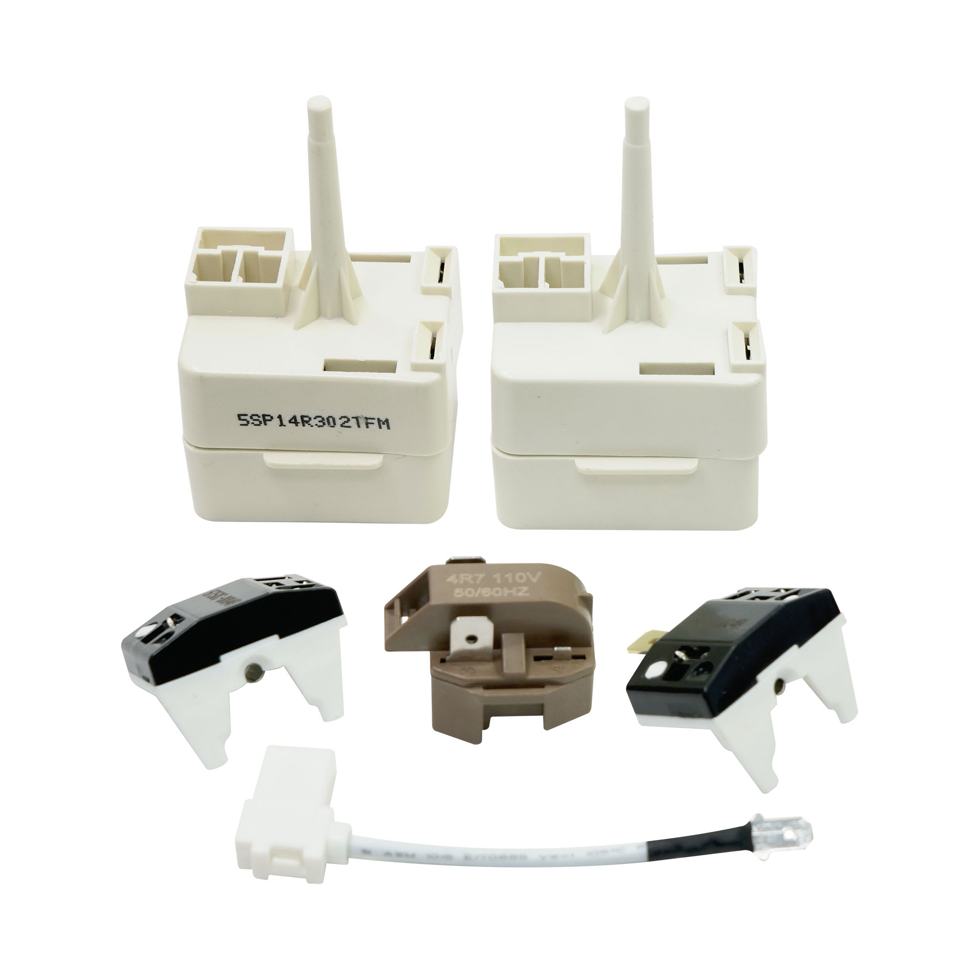 Whirlpool 8201786 Refrigerator Start-Dev Compressor 2188830 8201532 8201531 1177466 2188829 2188832 2188833 2188844 2188845 2188846 2188847 2212193 2212194 2216697 2216722 2220474 2220475 2220476 2220477 AH993073 EA993073 PS993073