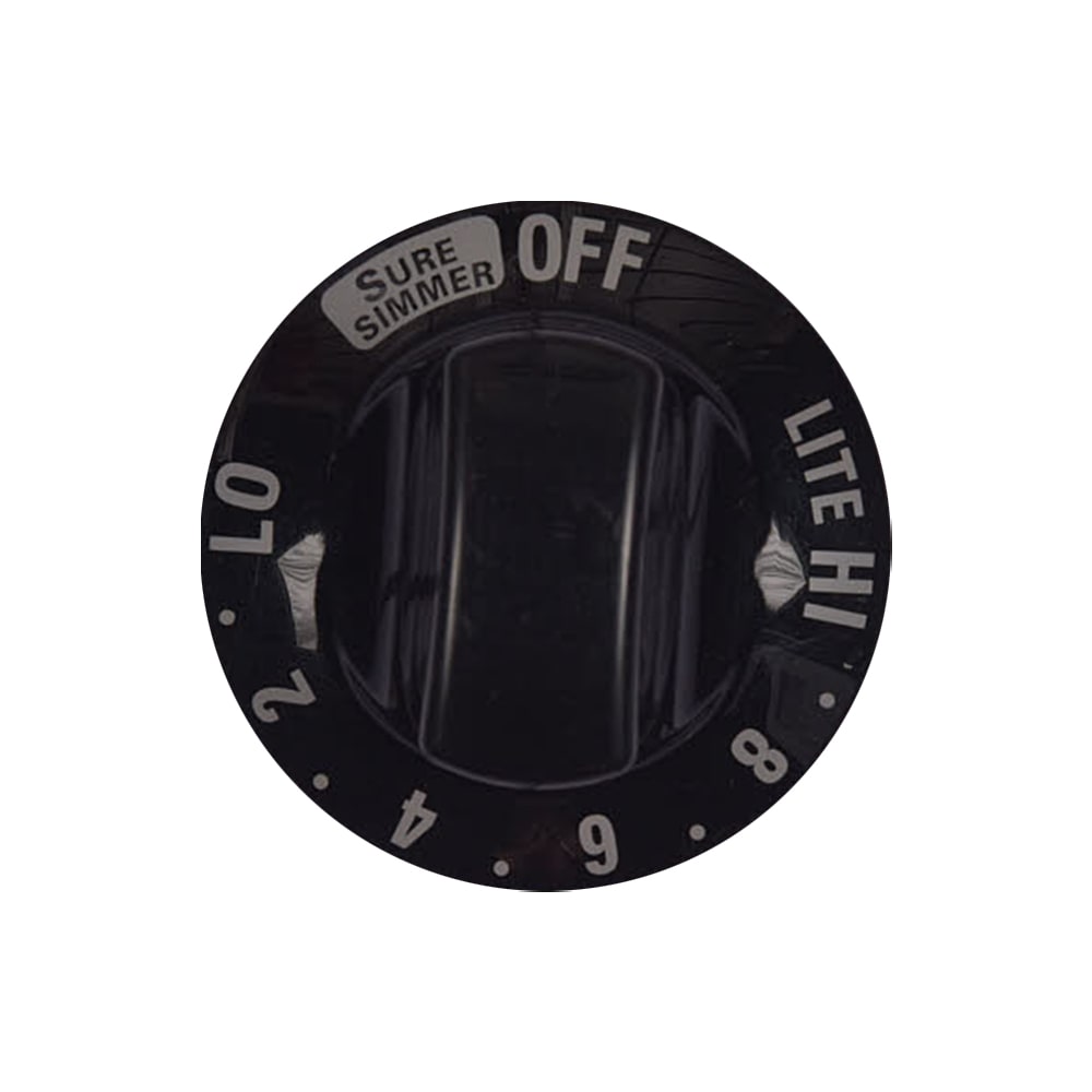 Whirlpool 8272768 Range Knob-Suresimmer Black