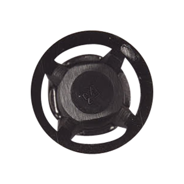 Whirlpool 8304588BL Microwave Cap Screw Black