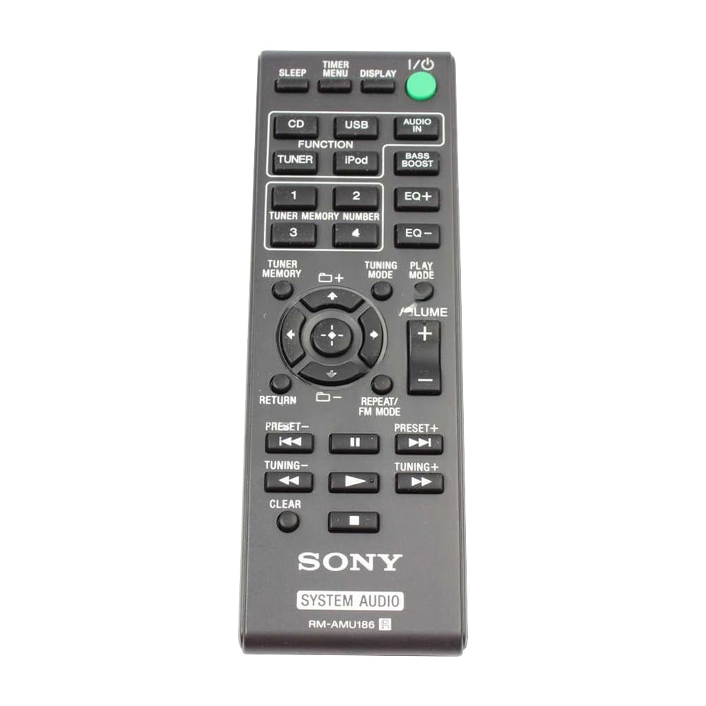 Sony A-1970-521-A Appliance Remote Control(Rm-Amu186)