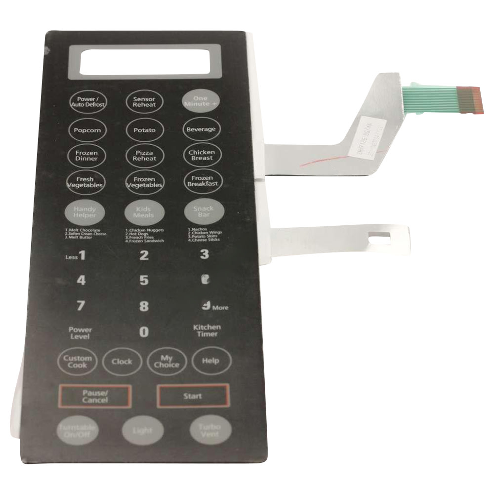 Samsung DE34-00205F Appliance Switch Membrane