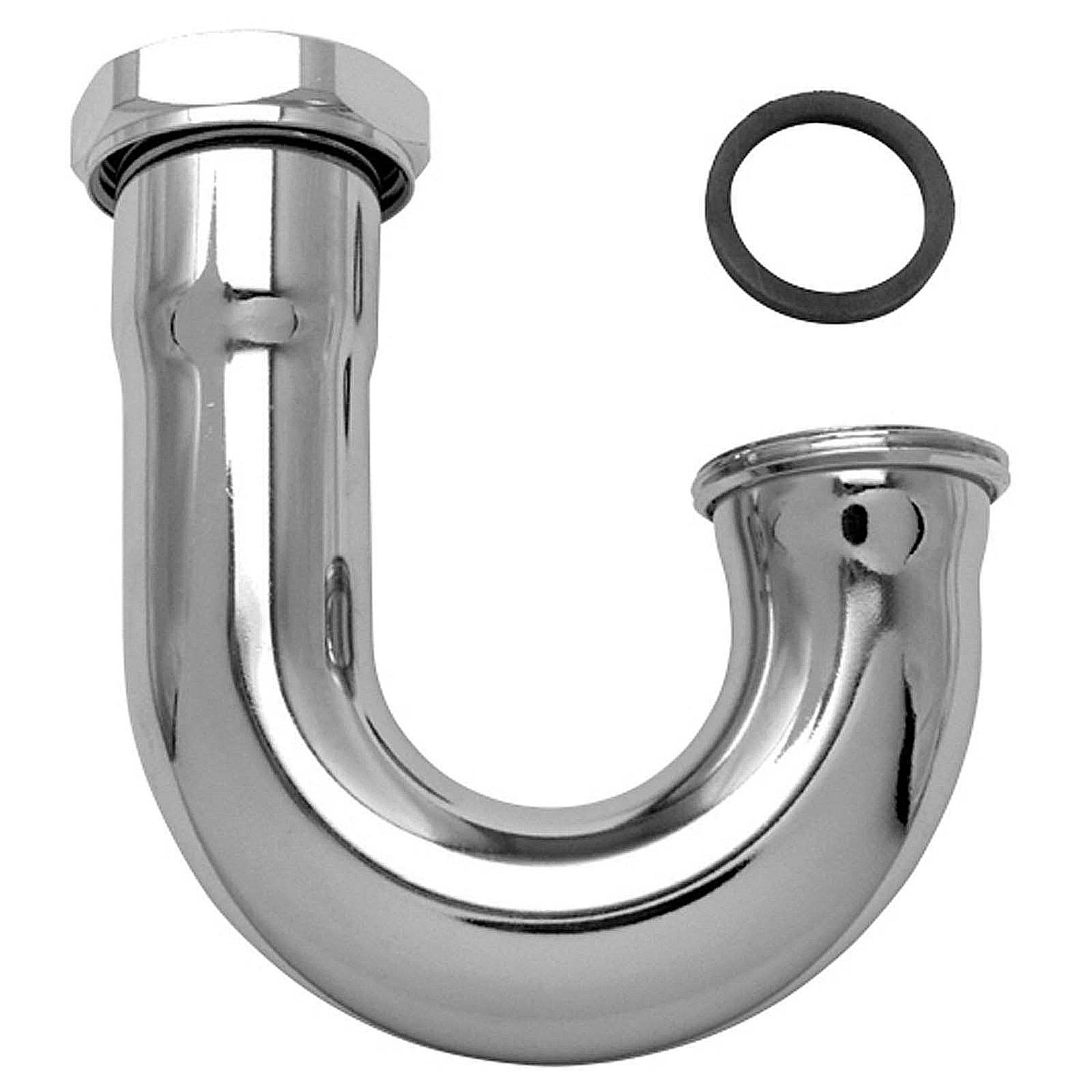 PPG 50821 for PlumbMaster 1-1/2 17 Gauge J-Bend With Machined Rod Brass Nuts