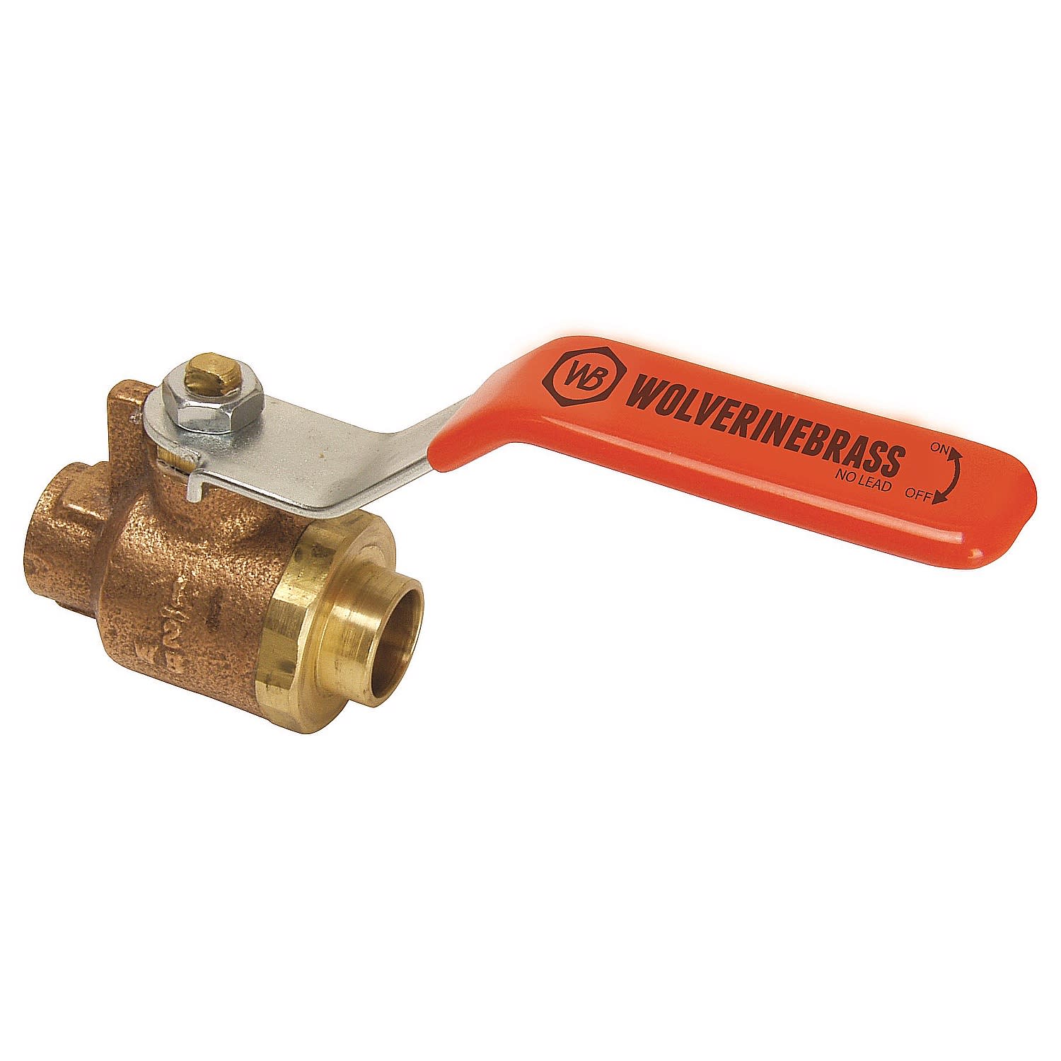 PPG 52962W for PlumbMaster 1-1/4 C Finale Brass Full Port Ball Valve Without