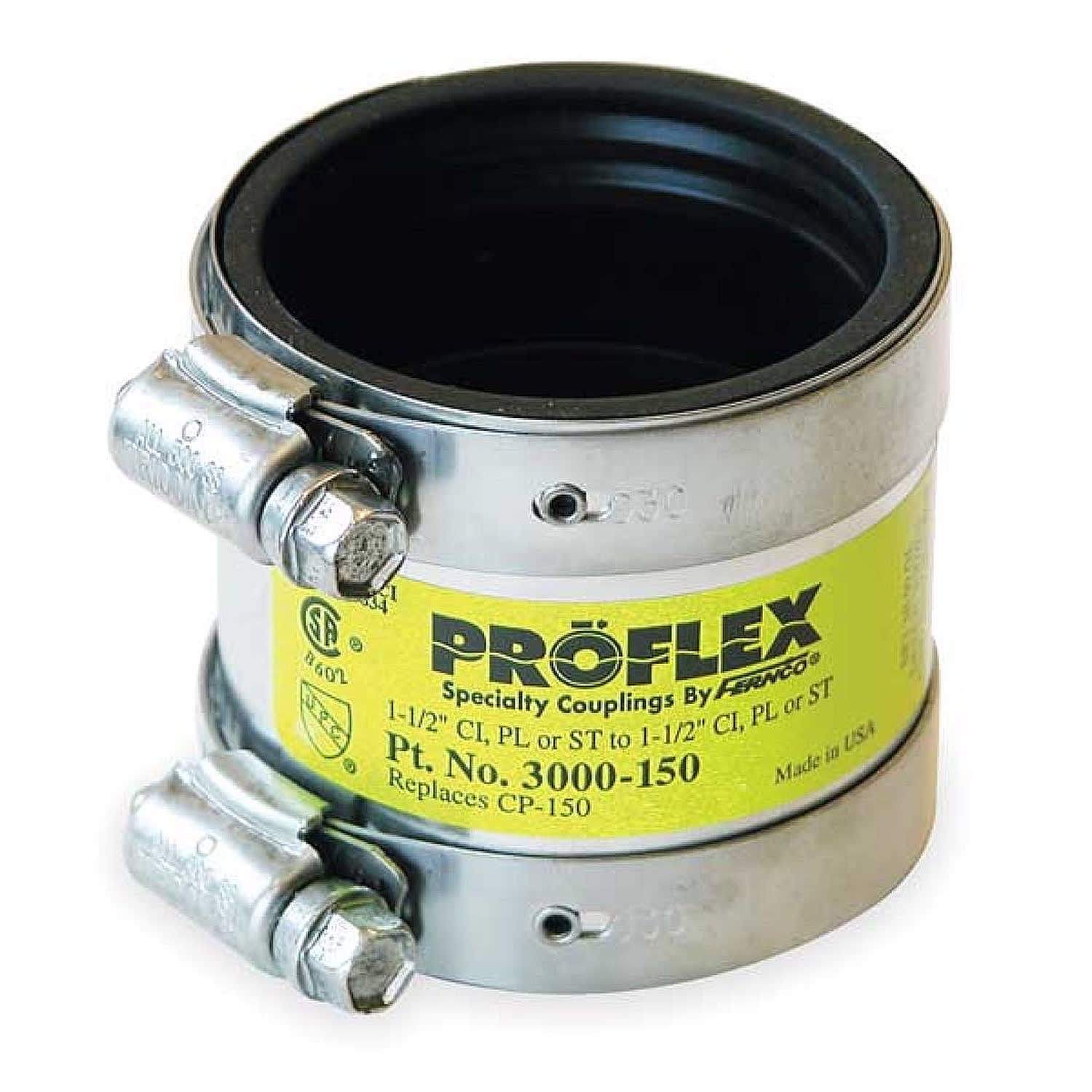 PPG 59650 for Fernco Pro-Flex Ci To Pl 1-1/2
