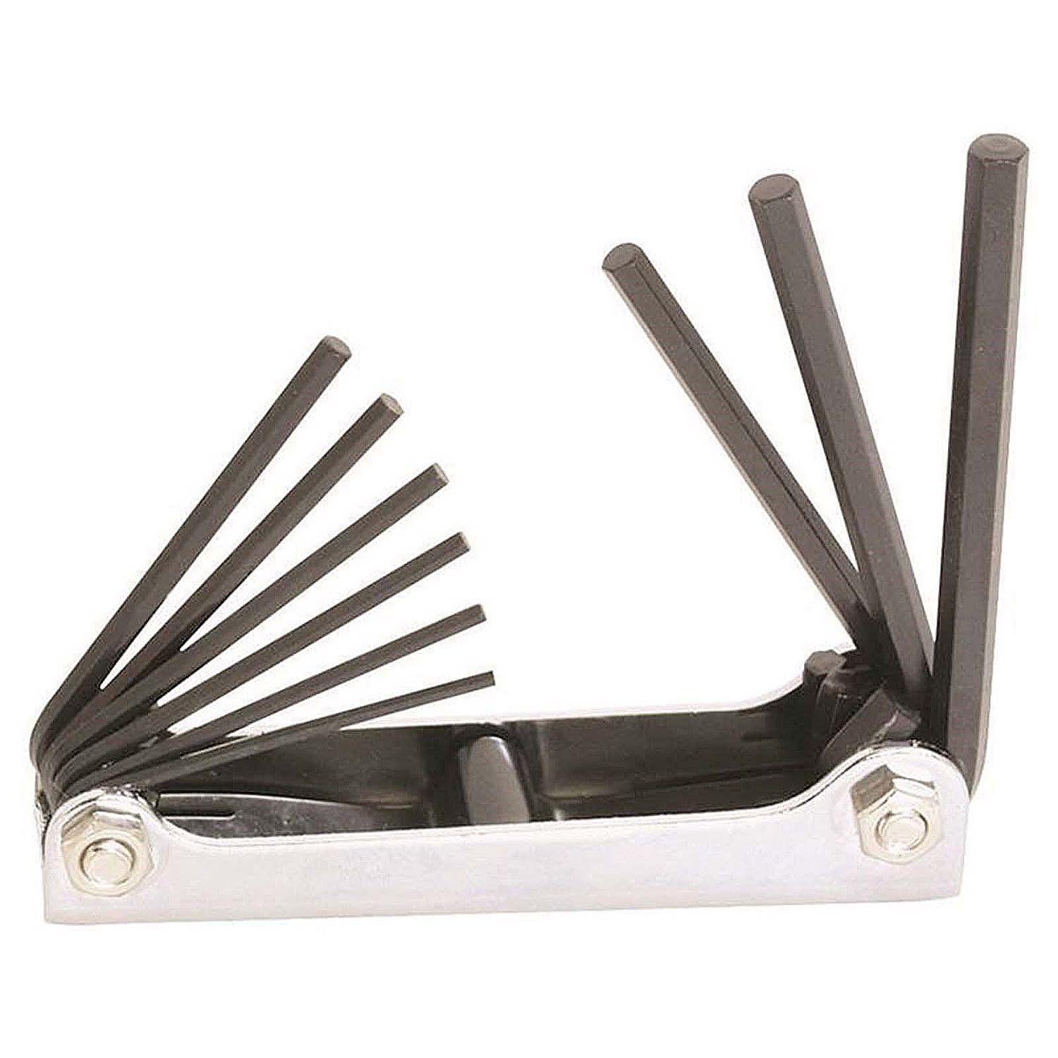 PPG 60791 for PlumbMaster Vanadium Steel Fold-Up Allen Hex Wrench Set, 9 Pie