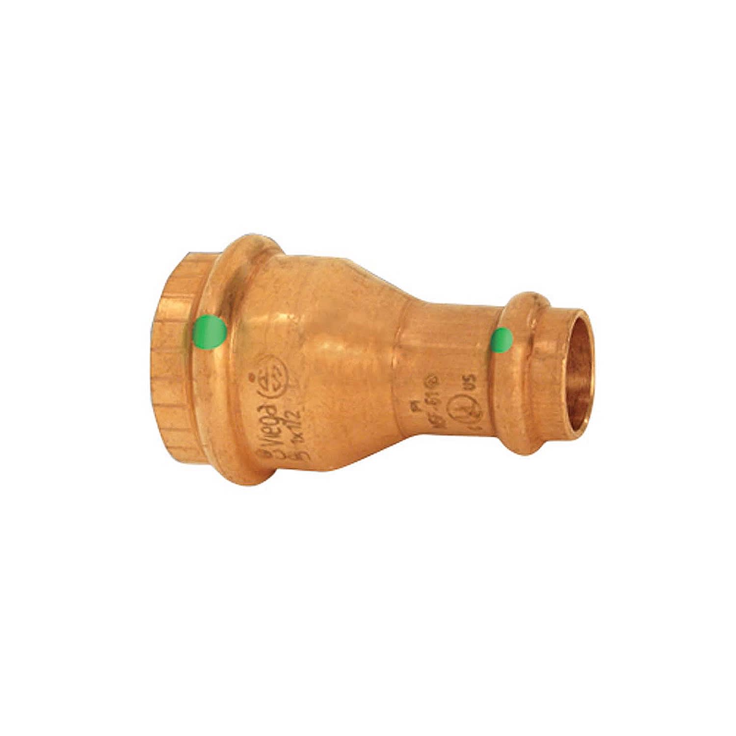 PPG 89520 for PlumbMaster 3/4 X 1/2 Press Propress Copper Reducing Coupling