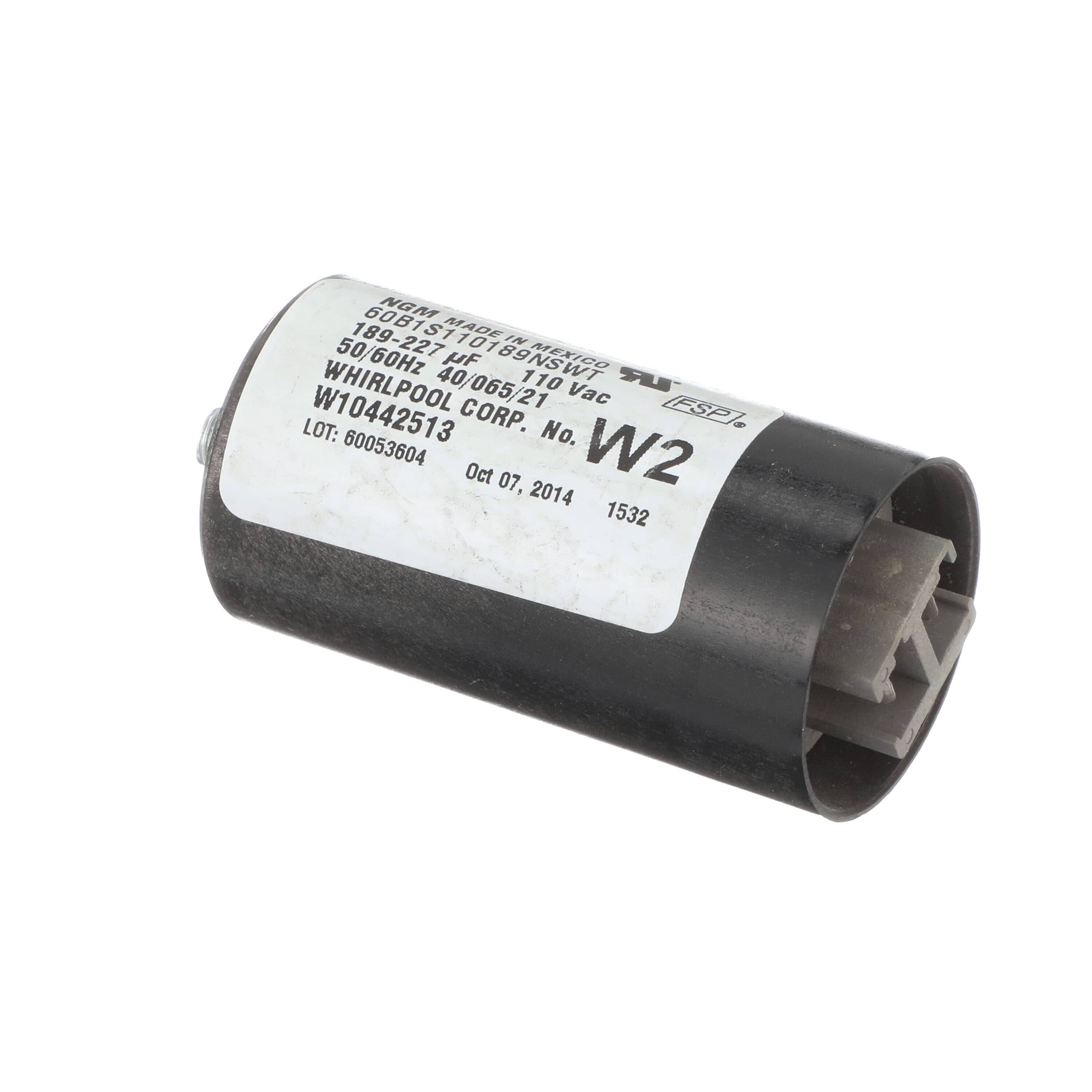 Whirlpool W10442513 Dryer Capacitor