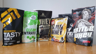 whey protein test