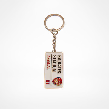 Embossed Street Sign Keyring