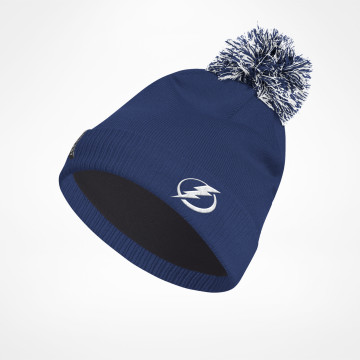 Cuffed Pom Beanie Crest