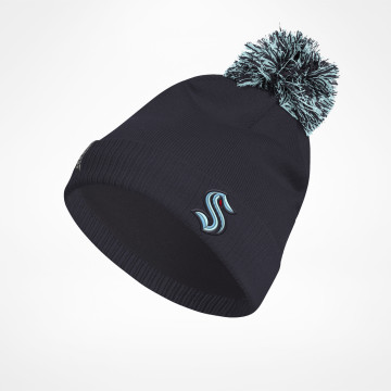 Cuffed Pom Beanie Crest