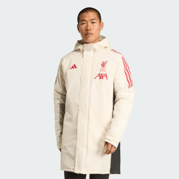 Tiro Stadium Parka - White