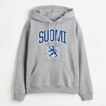 Suomi Hoodie - Grey melange