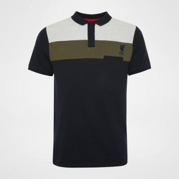 Colour Pocket Polo - Navy