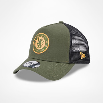 A-Frame Trucker Cap - Khaki