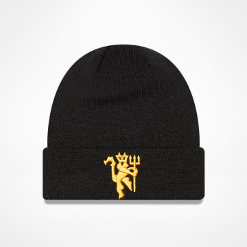 Seasonal Cuff Beanie Hat - Black