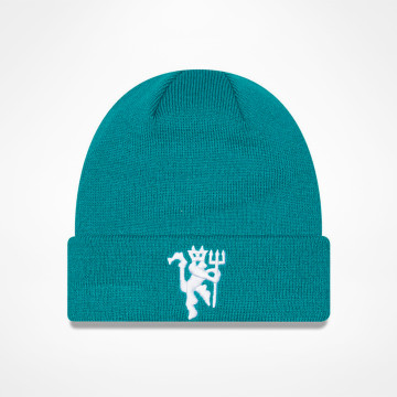 Seasonal Cuff Beanie Hat - Turquoise