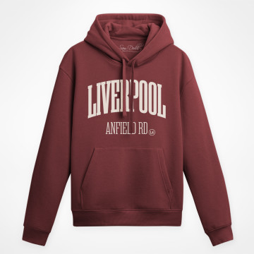 Hoodie Liverpool - Burgundy