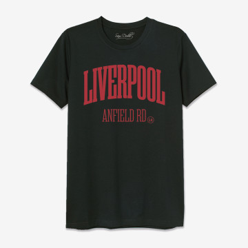 T-shirt Liverpool - Svart