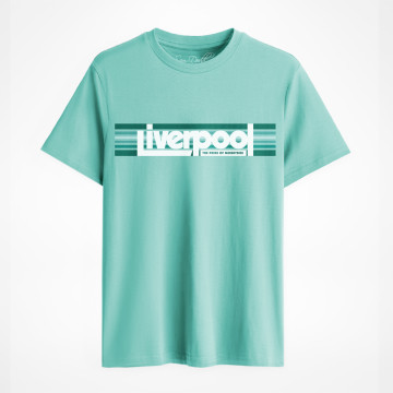 Pride of Merseyside Tee - Pool Blue