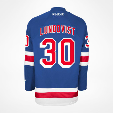 Lundqvist 30 Premier Home Jersey 2016/17