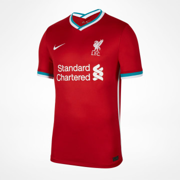 Kjøp Liverpool Drakter Nordens største Liverpool butikk Liverpool FC T Skjorte 2021 Rød Barn