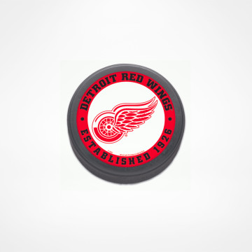 Red Wings Hockey Puck