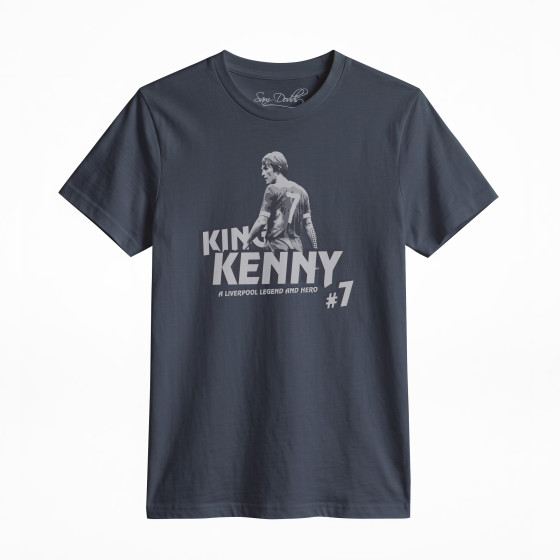 T-shirt King Dalglish - Grå