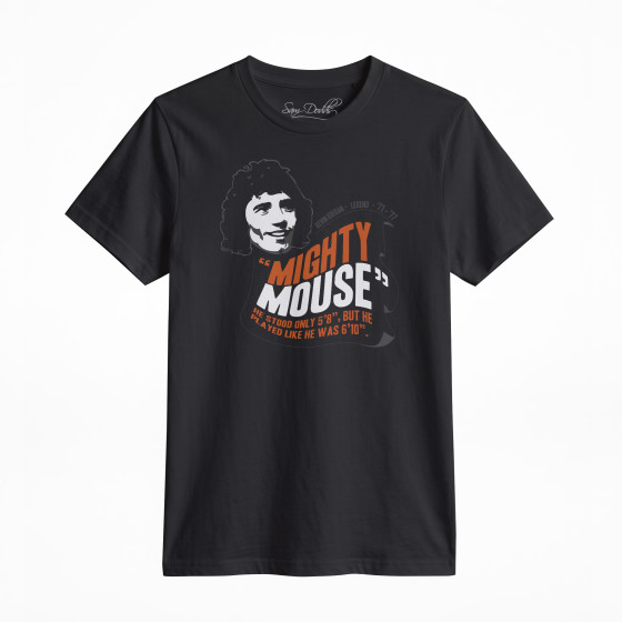 T-shirt Mighty Mouse - Svart