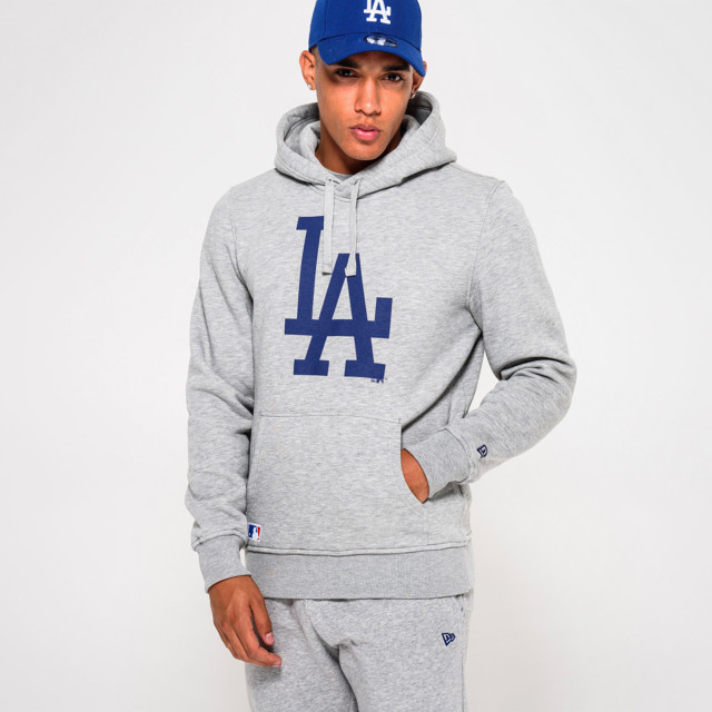 Los Angeles Dodgers Gray Woven Hoodie