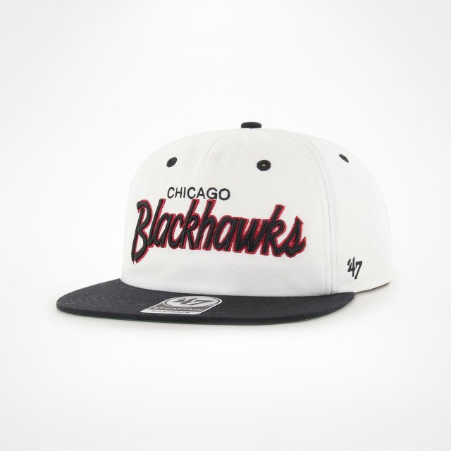 Chicago Blackhawks Hat: Vintage Snapback Dad Hat | NHL Headwear