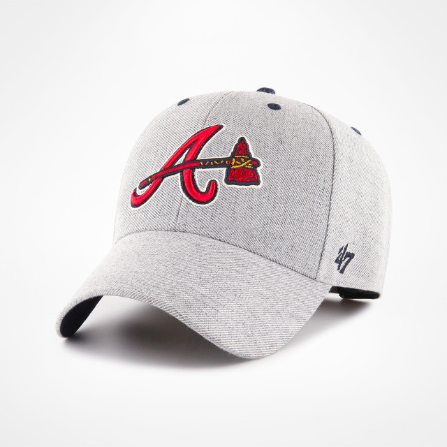 Atlanta Braves - Road Clean Up Hat, 47 Brand