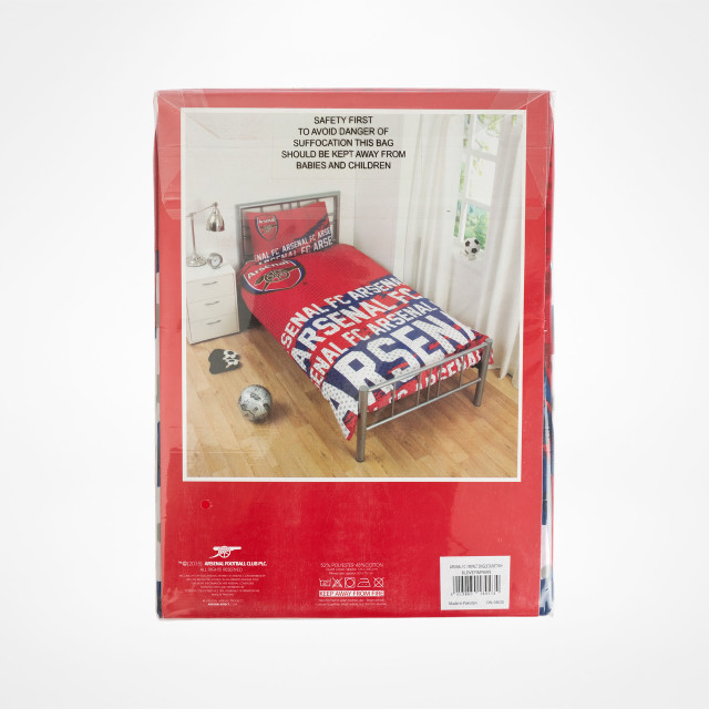 Arsenal Duvet Set Impact Ip Supportersplace