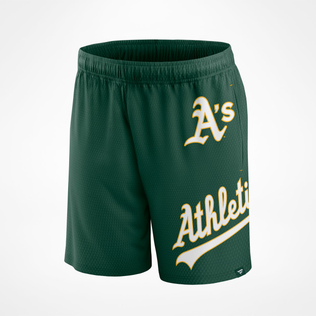 Buy MLB OAKLAND ATHLETICS FUNDAMENTALS MESH Shorts for EUR 34.90 on  !