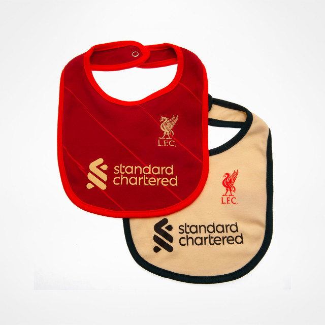 Skeptisk brysomme dyr Liverpool FC 2-Pack Baby Bibs 21/22 - Sam Dodds