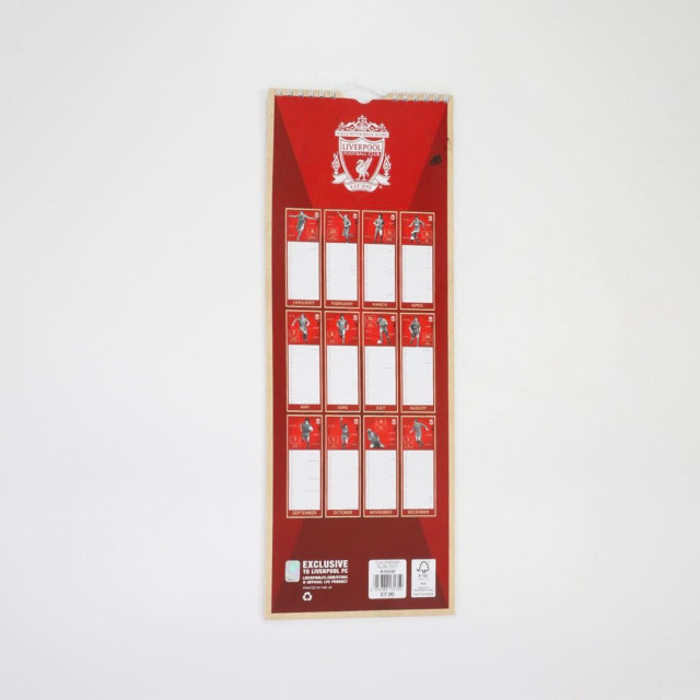 Liverpool FC Calendar Slim 2021 - Sam Dodds